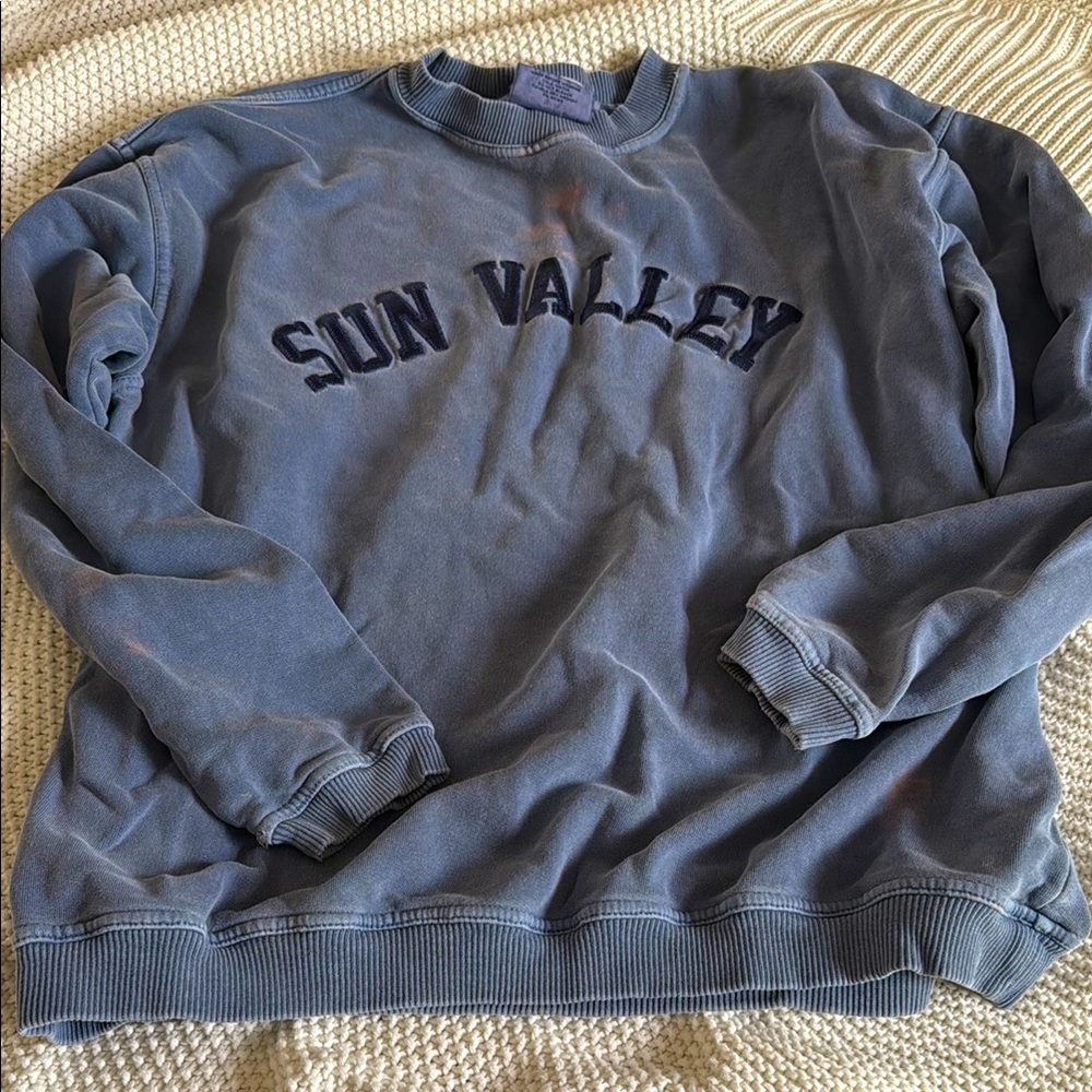 Vintage blue crewneck Sweatshirt